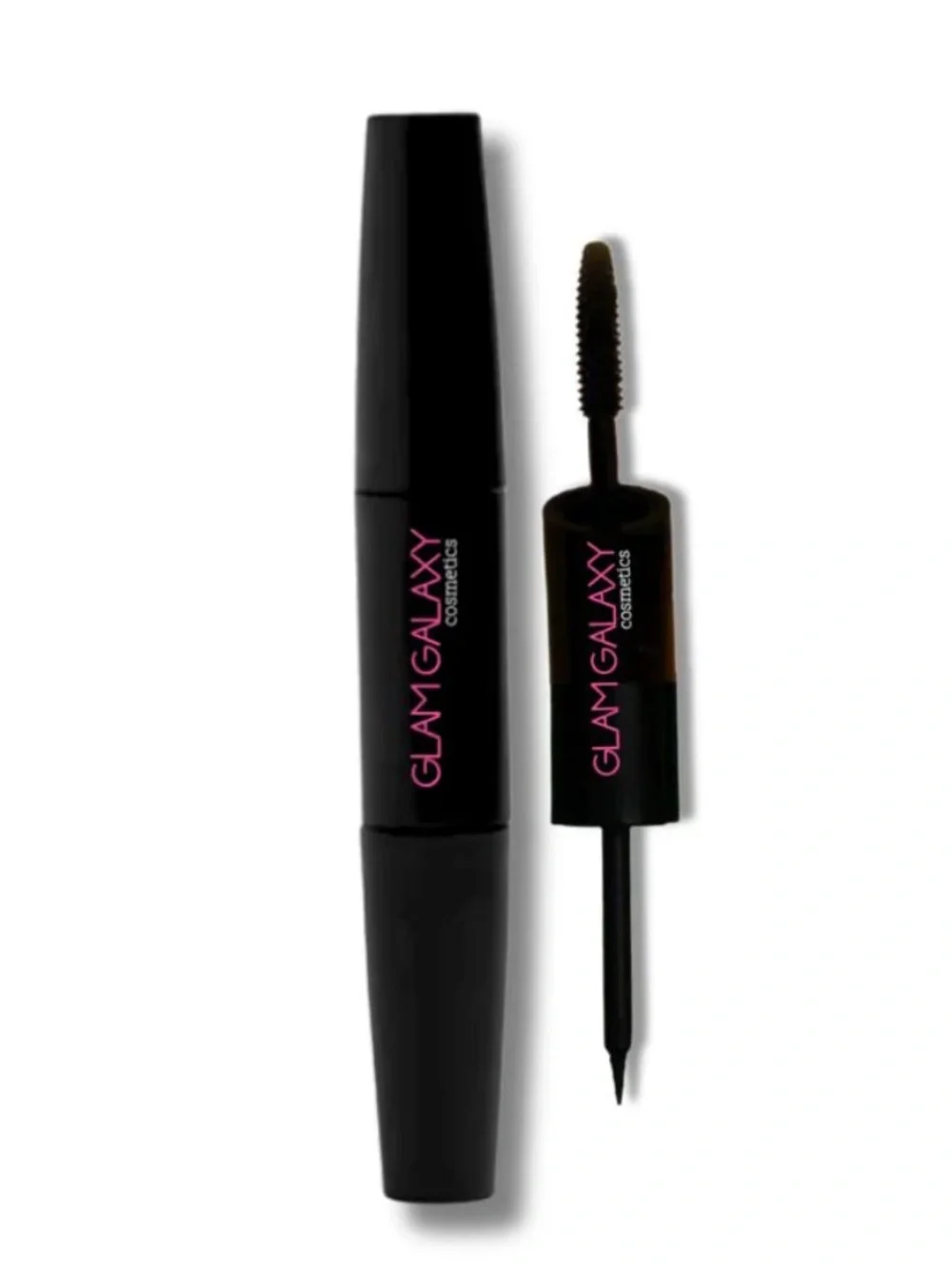 GLAM GALAXY COSMETICS 2-in-1 Eyeliner Mascara Duo in Black 3g/2g BRAND NEW